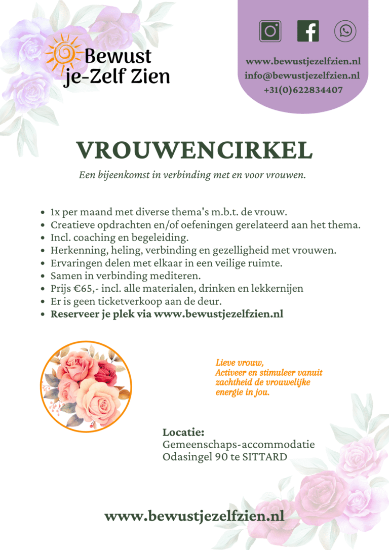 A5 Vrouwencirkel flyer  768x1086