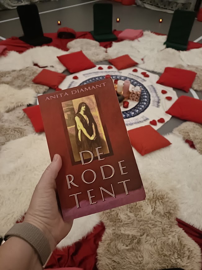 de start de rode tent